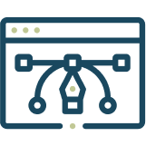 Website UI UX Design Icon