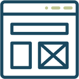 Wireframing and Prototyping icon